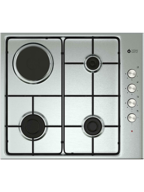 Thermogatz TGS 9211 IX Εστία Αερίου & Ρεύματος Αυτόνομη 58x51cm Inox Thermogatz TGS 9211 IX Εστία Αερίου & Ρεύματος Αυτόνομη 58x51cm Inox