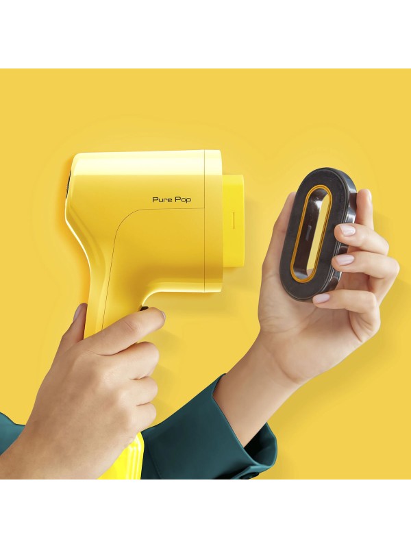 Tefal DT2026E1 Ατμοκαθαριστής Ρούχων Χειρός 1300W με Δοχείο 70ml Κίτρινος