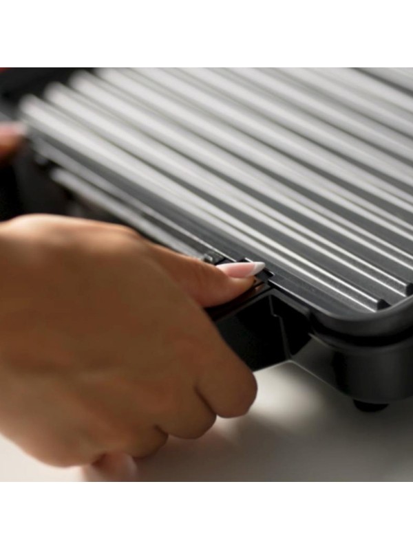 Izzy IZ-2036 Τοστιέρα Γκριλιέρα με Αποσπώμενες Πλάκες 1000W Inox