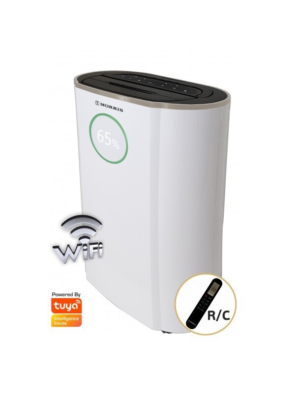 Morris MDP-20405HIW Αφυγραντήρας με Συμπιεστή Ιονιστή και Wi-Fi 20lt Morris MDP-20405HIW Αφυγραντήρας με Συμπιεστή Ιονιστή και Wi-Fi 20lt
