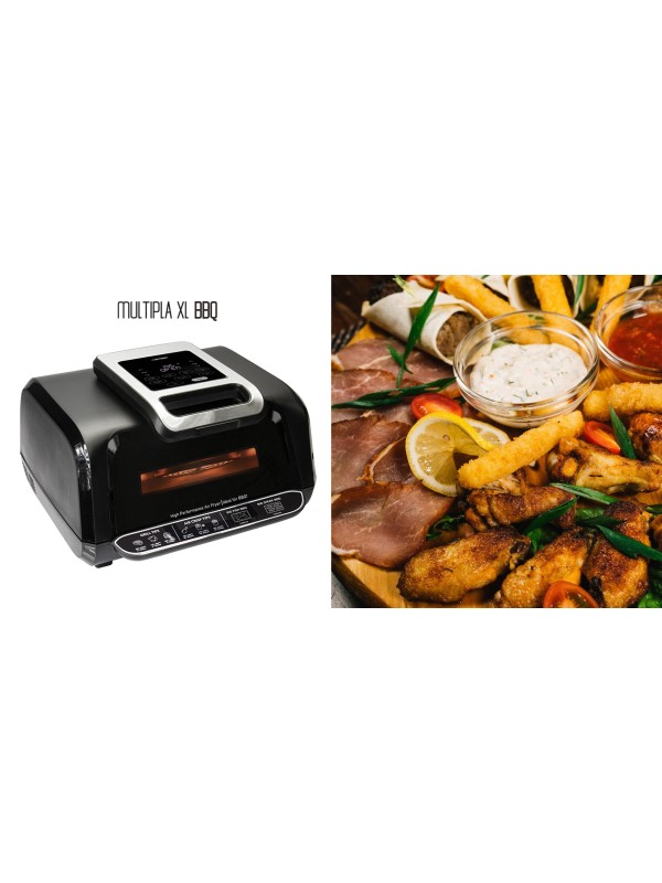 Gruppe Multipla Air Fryer 8lt Μαύρο S-204 