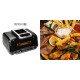 Gruppe Multipla Air Fryer 8lt Μαύρο S-204 
