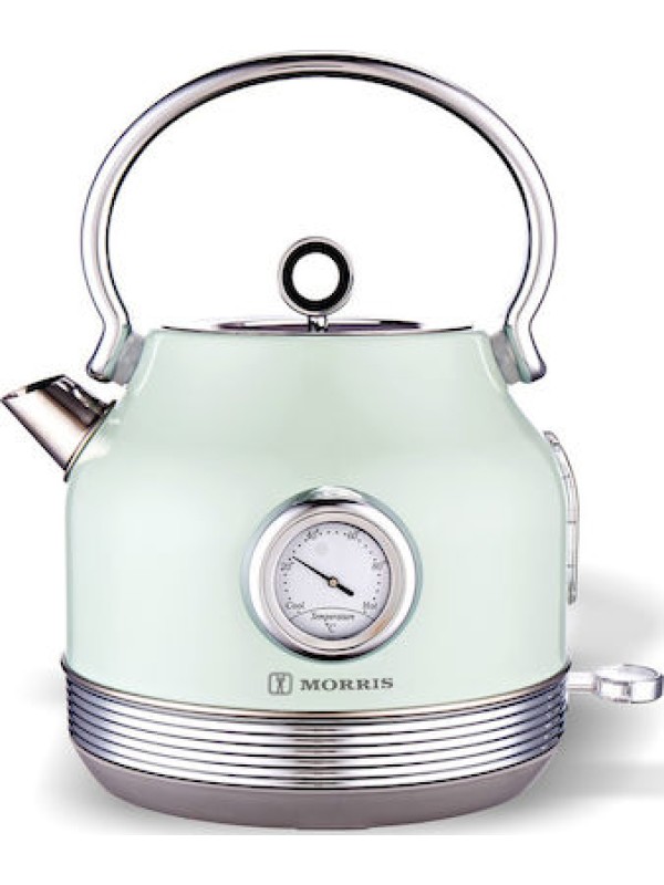Morris R20811WKG Βραστήρας 1.7lt 2200W Πράσινος Morris R20811WKG Βραστήρας 1.7lt 2200W Πράσινος