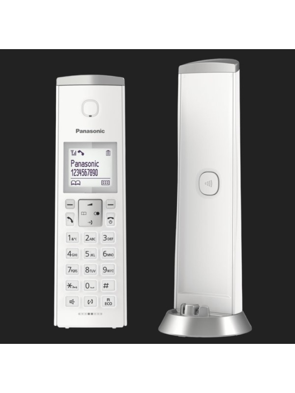 Panasonic KX-TGK210 Ασύρματο Τηλέφωνο με Aνοιχτή Aκρόαση Λευκό Panasonic KX-TGK210 Ασύρματο Τηλέφωνο με Aνοιχτή Aκρόαση Λευκό