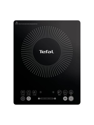 Tefal IH210801 Επιτραπέζια Εστία Επαγωγική Μονή Μαύρη Tefal IH210801 Επιτραπέζια Εστία Επαγωγική Μονή Μαύρη