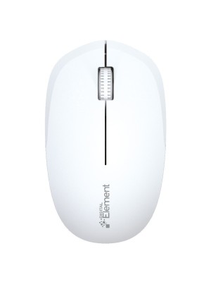 Element MS-210 Ασύρματο Εργονομικό Ποντίκι Λευκό