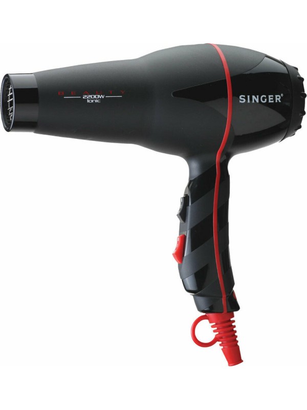 Singer Beauty AC Ionic Επαγγελματικό Πιστολάκι Μαλλιών 2200W Singer Beauty AC Ionic Επαγγελματικό Πιστολάκι Μαλλιών 2200W