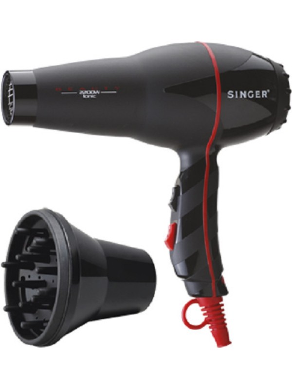 Singer Beauty AC Ionic Επαγγελματικό Πιστολάκι Μαλλιών 2200W Singer Beauty AC Ionic Επαγγελματικό Πιστολάκι Μαλλιών 2200W