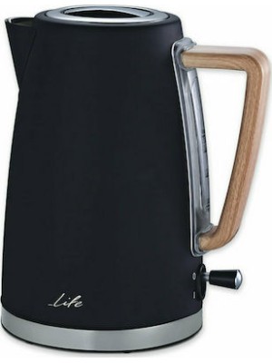 Life Ritz 221-0216 Βραστήρας 1.7lt 2200W Μαύρος Life Ritz 221-0216 Βραστήρας 1.7lt 2200W Μαύρος