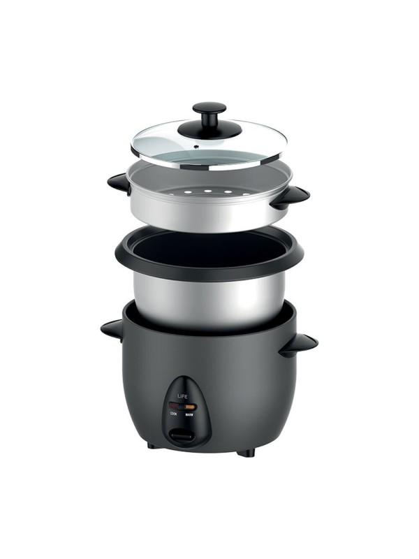 Life BASMATI Rice Cooker 400W με Χωρητικότητα 1lt 221-0432