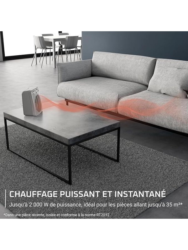 Rowenta Compact Power SO 2212 Αερόθερμο Δωματίου Δαπέδου 2000W