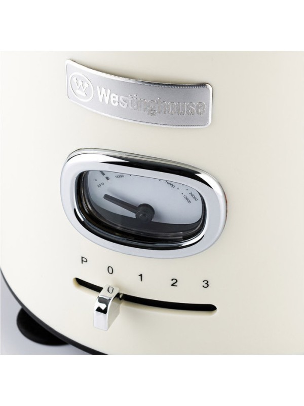 Westinghouse Μπλέντερ για Smoothies με Γυάλινη Κανάτα 1.5lt 600W Λευκό WKBE221WH