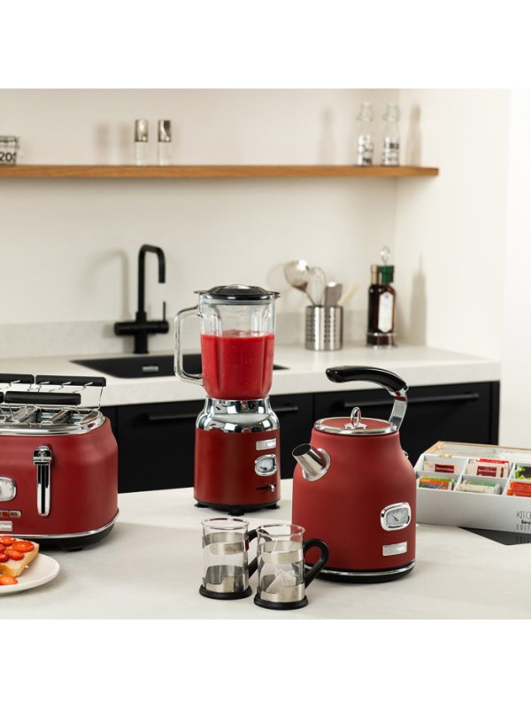 Westinghouse Μπλέντερ για Smoothies με Γυάλινη Κανάτα 1.5lt 600W Κόκκινο WKBE221RD Westinghouse Μπλέντερ για Smoothies με Γυάλινη Κανάτα 1.5lt 600W Κόκκινο WKBE221RD