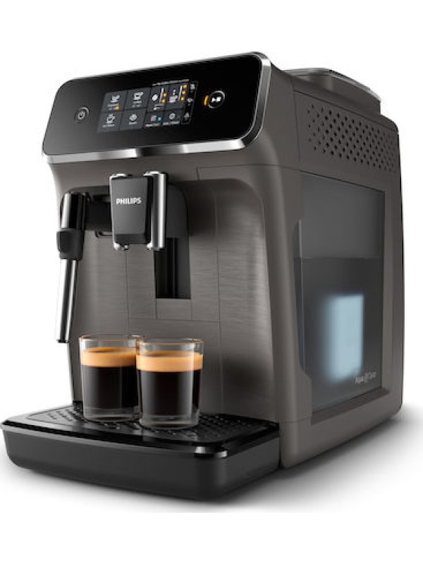 Philips EP 2224/10 Series 2200 Αυτόματη Μηχανή Espresso 1500W Πίεσης 15bar με Μύλο Άλεσης Γκρι Philips EP 2224/10 Series 2200 Αυτόματη Μηχανή Espresso 1500W Πίεσης 15bar με Μύλο Άλεσης Γκρι