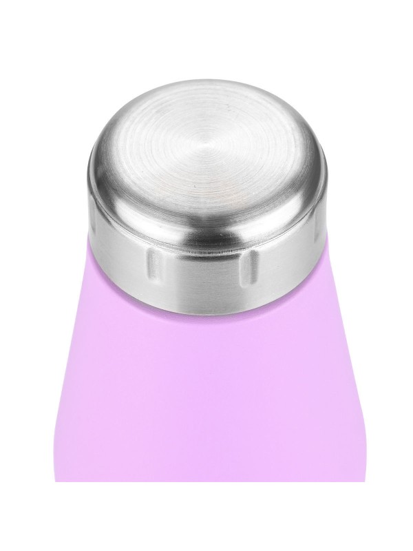 Estia Travel Flask Save the Aegean Ανακυκλώσιμο Μπουκάλι Θερμός Ανοξείδωτο BPA Free 350ml Lavender Purple με Καλαμάκι