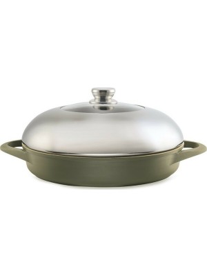 Izzy Elea XL Ρηχή Κατσαρόλα από Χυτό Αλουμίνιο 38cm