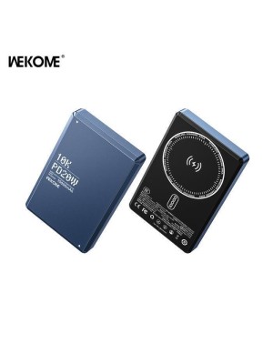 WK WP-79 MagSafe Power Bank 10000mAh 20W με Θύρα USB-C Power Delivery Μπλε 250814 WK WP-79 MagSafe Power Bank 10000mAh 20W με Θύρα USB-C Power Delivery Μπλε 250814