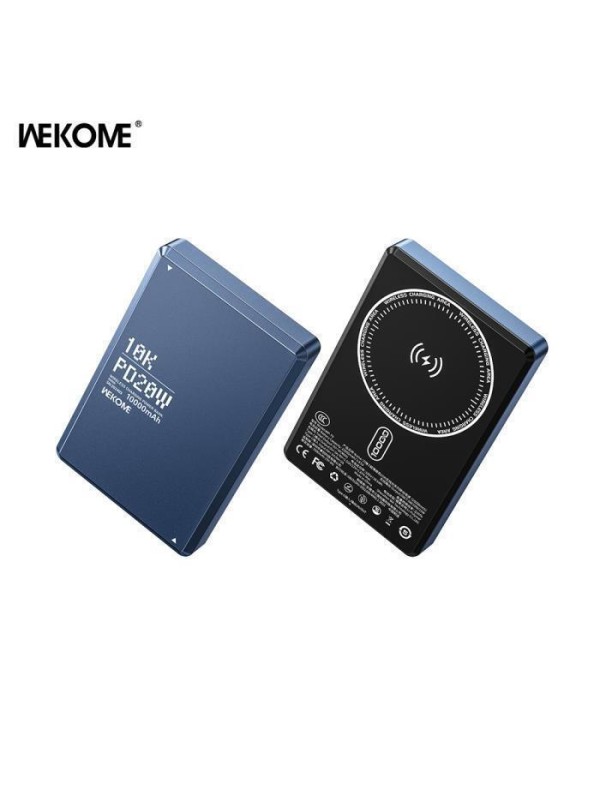 WK WP-79 MagSafe Power Bank 10000mAh 20W με Θύρα USB-C Power Delivery Μπλε 250814 WK WP-79 MagSafe Power Bank 10000mAh 20W με Θύρα USB-C Power Delivery Μπλε 250814