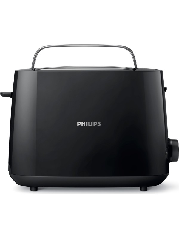 Philips HD2581/90 Φρυγανιέρα 2 Θέσεων 900W Μαύρη