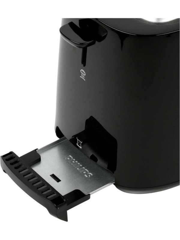 Philips HD2581/90 Φρυγανιέρα 2 Θέσεων 900W Μαύρη