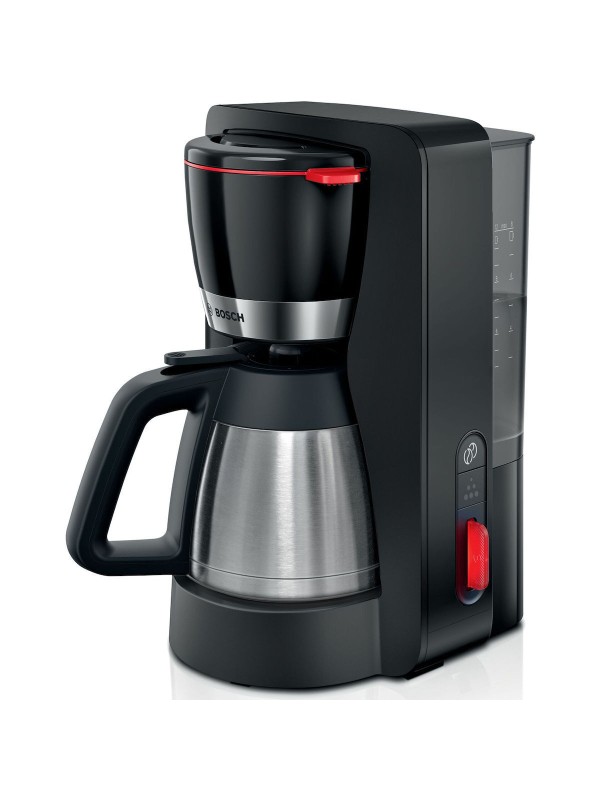 Καφετιέρα Φίλτρου Bosch TKA 6 M 273 ΘΕΡΜΟΣ ΜΑΥΡΗ  1000W