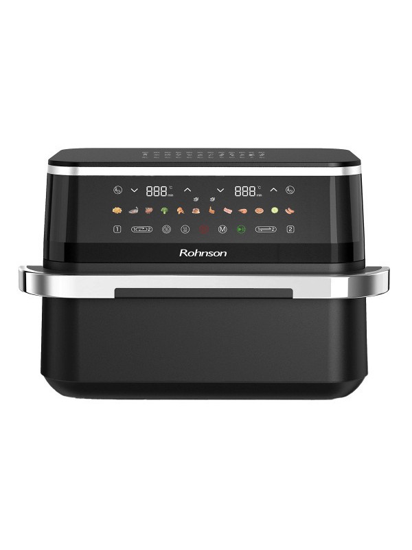 Rohnson Air Fryer 9lt Μαύρο R-28019 Rohnson Air Fryer 9lt Μαύρο R-28019