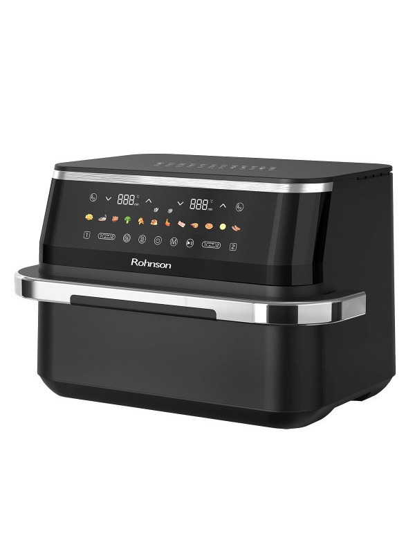Rohnson Air Fryer 9lt Μαύρο R-28019 Rohnson Air Fryer 9lt Μαύρο R-28019