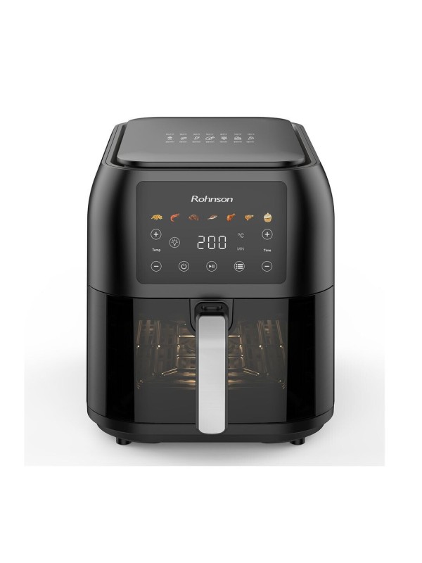 Rohnson R-2860 Air Fryer 8lt Μαύρο Rohnson R-2860 Air Fryer 8lt Μαύρο