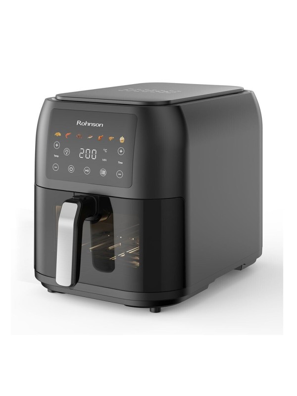 Rohnson R-2860 Air Fryer 8lt Μαύρο Rohnson R-2860 Air Fryer 8lt Μαύρο
