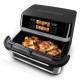 Rohnson Air Fryer με Διπλό Αποσπώμενο Κάδο 12lt Ασημί R-2882 Rohnson Air Fryer με Διπλό Αποσπώμενο Κάδο 12lt Ασημί R-2882