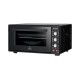Gruppe I-28TTFL Ηλεκτρικό Φουρνάκι 50lt Χωρίς Εστίες με Αέρα Μαύρο