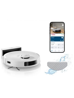 Bosch BCRC 2 W ROBOT Σκούπα για Σκούπισμα & Σφουγγάρισμα με Wi-Fi Λευκή Bosch BCRC 2 W ROBOT Σκούπα για Σκούπισμα & Σφουγγάρισμα με Wi-Fi Λευκή
