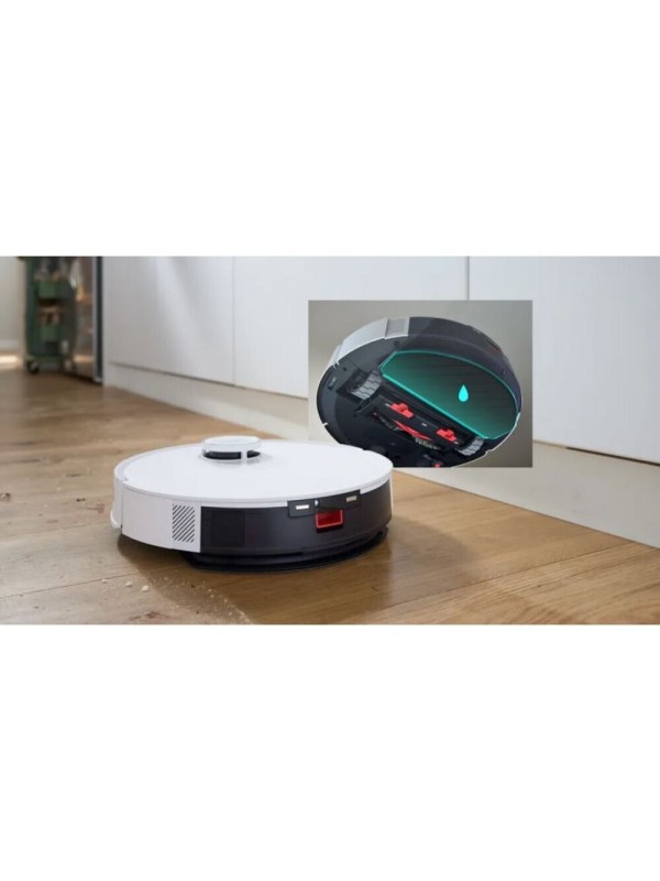 Bosch BCRC 2 W ROBOT Σκούπα για Σκούπισμα & Σφουγγάρισμα με Wi-Fi Λευκή