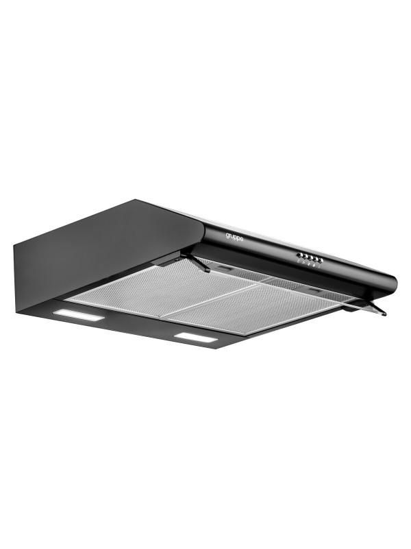 Gruppe Pratico 600 S-3002A-A01-M29-600 Ελεύθερος Απορροφητήρας 60cm Μαύρος Gruppe Pratico 600 S-3002A-A01-M29-600 Ελεύθερος Απορροφητήρας 60cm Μαύρος