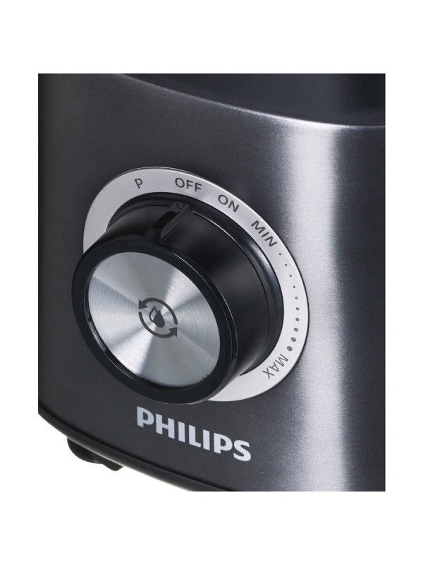 Philips Μπλέντερ για Smoothies με Γυάλινη Κανάτα 2lt 1200W Μαύρο HR3040/00