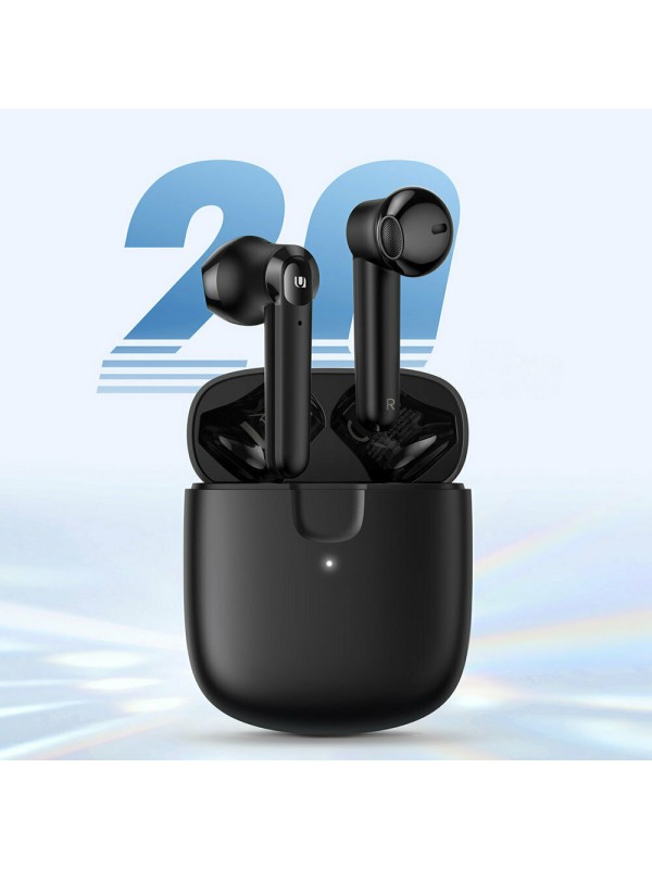 Ugreen HiTune T2 Earbud Bluetooth Handsfree Ακουστικά με Αντοχή στον Ιδρώτα και Θήκη Φόρτισης Μαύρα 340308