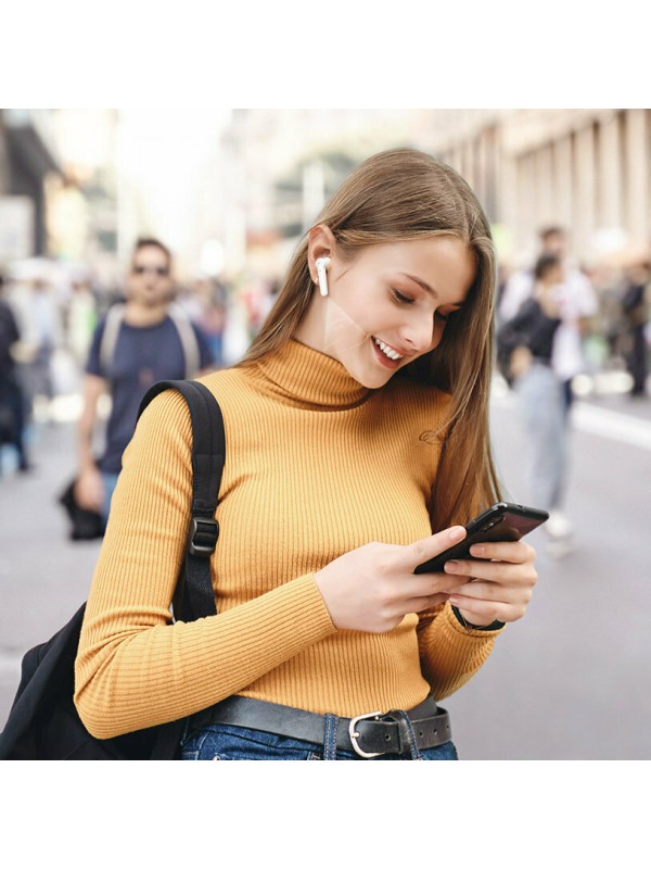 Ugreen HiTune T2 Earbud Bluetooth Handsfree Ακουστικά με Αντοχή στον Ιδρώτα και Θήκη Φόρτισης Μαύρα 340308