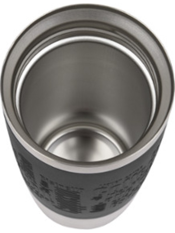 Κούπα ταξιδίου ανοξείδωτη σιλικόνης μαύρο 360ml Tefal K30811