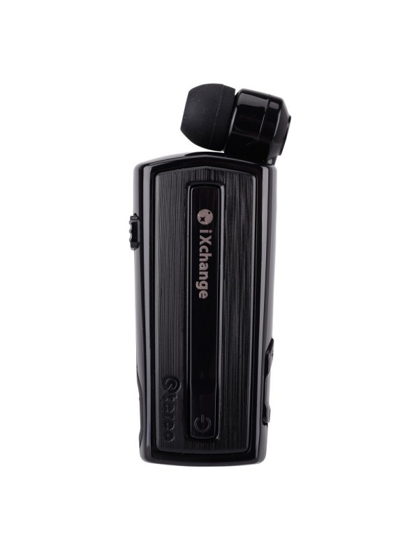 iXchange UA-28 V2.0 In-ear Bluetooth Handsfree Ακουστικό Πέτου Μαύρο