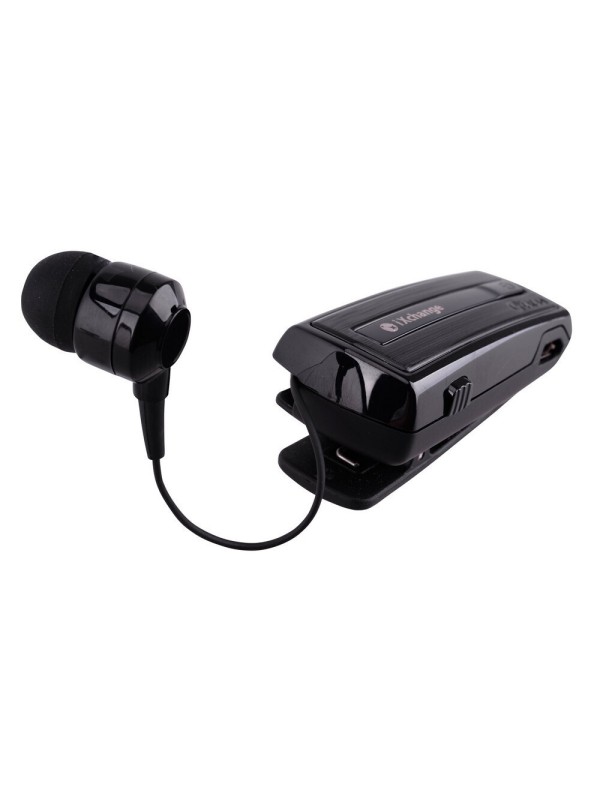 iXchange UA-28 V2.0 In-ear Bluetooth Handsfree Ακουστικό Πέτου Μαύρο