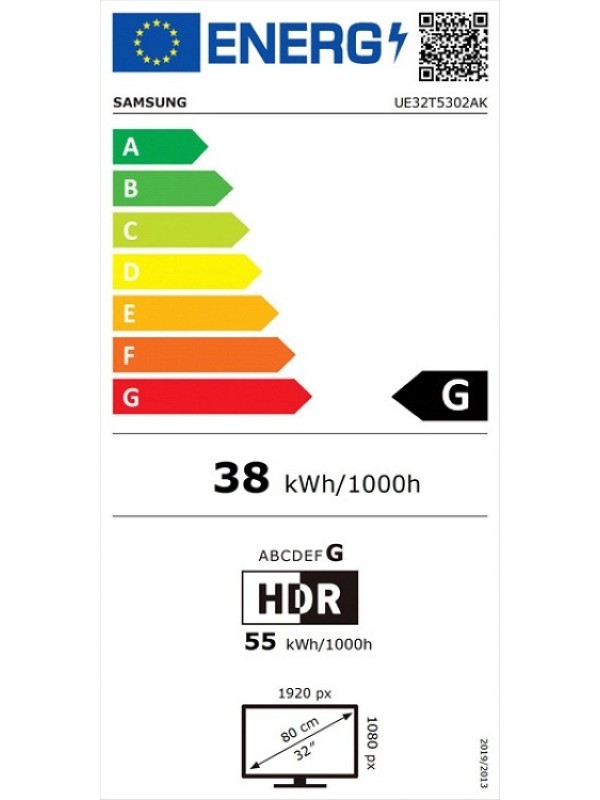 Samsung Smart Τηλεόραση 32" Full HD LED UE32T5302 HDR (2020) Samsung Smart Τηλεόραση 32" Full HD LED UE32T5302 HDR (2020)