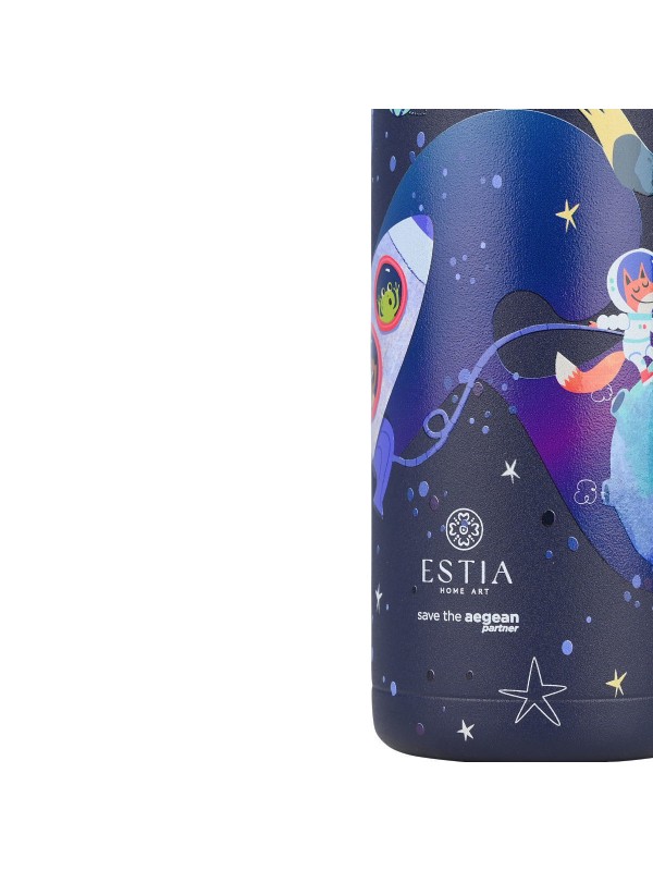Estia Wonder Bottle Save the Aegean Παιδικό Παγούρι Θερμός Ανοξείδωτο με Καλαμάκι Non Spill Solar Jump 500ml 01-33118 Estia Wonder Bottle Save the Aegean Παιδικό Παγούρι Θερμός Ανοξείδωτο με Καλαμάκι Non Spill Solar Jump 500ml 01-33118