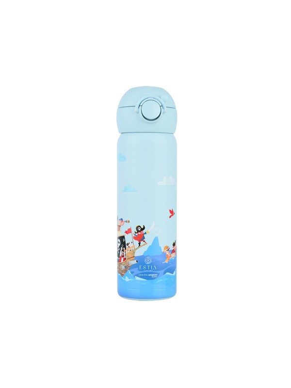 Estia Wonder Bottle Save the Aegean Παιδικό Παγούρι Θερμός Ανοξείδωτο με Καλαμάκι Non Spill Treasure Quest 500ml 01-33132 Estia Wonder Bottle Save the Aegean Παιδικό Παγούρι Θερμός Ανοξείδωτο με Καλαμάκι Non Spill Treasure Quest 500ml 01-33132