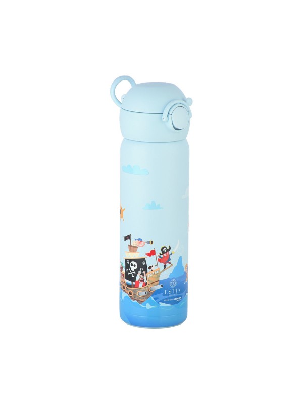 Estia Wonder Bottle Save the Aegean Παιδικό Παγούρι Θερμός Ανοξείδωτο με Καλαμάκι Non Spill Treasure Quest 500ml 01-33132 Estia Wonder Bottle Save the Aegean Παιδικό Παγούρι Θερμός Ανοξείδωτο με Καλαμάκι Non Spill Treasure Quest 500ml 01-33132