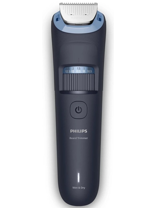 Philips Beardtrimmer 3000 Σετ Επαναφορτιζόμενης Κουρευτικής Μηχανής Γκρι BT3665/15 Philips Beardtrimmer 3000 Σετ Επαναφορτιζόμενης Κουρευτικής Μηχανής Γκρι BT3665/15