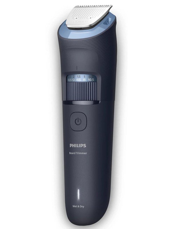 Philips Beardtrimmer 3000 Σετ Επαναφορτιζόμενης Κουρευτικής Μηχανής Γκρι BT3665/15 Philips Beardtrimmer 3000 Σετ Επαναφορτιζόμενης Κουρευτικής Μηχανής Γκρι BT3665/15