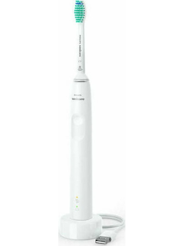 Philips Sonicare 3100 Series HX3671/13 Ηλεκτρική Οδοντόβουρτσα με Χρονομετρητή και Αισθητήρα Πίεσης Philips Sonicare 3100 Series HX3671/13 Ηλεκτρική Οδοντόβουρτσα με Χρονομετρητή και Αισθητήρα Πίεσης