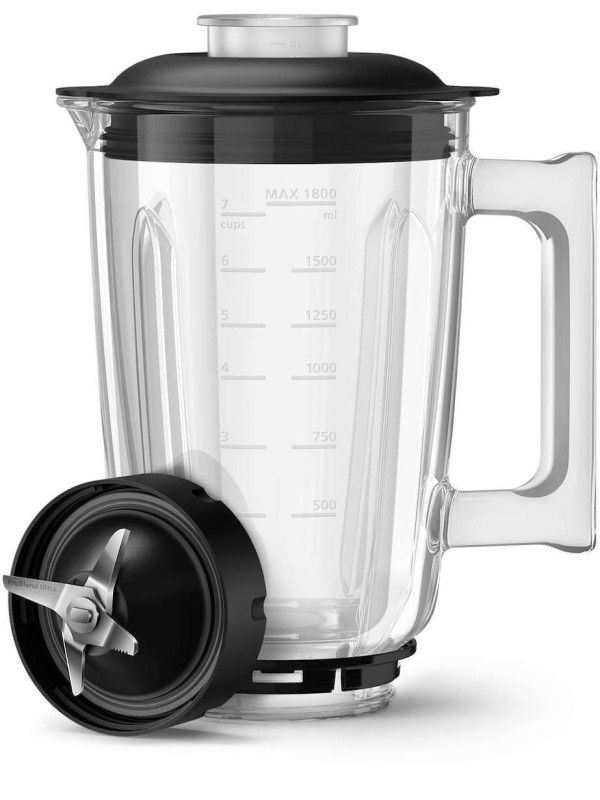 Philips Μπλέντερ για Smoothies με Γυάλινη Κανάτα 2lt 1500W Inox HR3760/00 Philips Μπλέντερ για Smoothies με Γυάλινη Κανάτα 2lt 1500W Inox HR3760/00