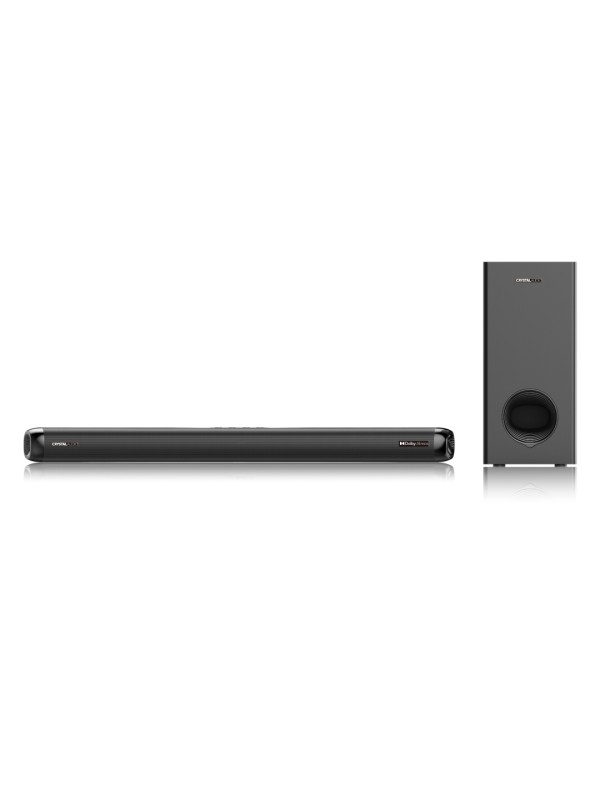 Crystal Audio CASB360 Soundbar 2.1.2 Bluetooth και HDMI 360W με Τηλεχειριστήριο Μαύρο