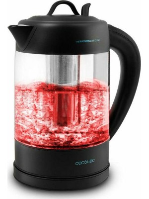 Cecotec ThermoSense 390 Clear Βραστήρας 1.7lt 2200W Μαύρος Cecotec ThermoSense 390 Clear Βραστήρας 1.7lt 2200W Μαύρος